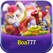 Imagem promocional da Boa777 mostrando a plataforma e suas vantagens
